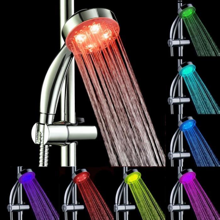kepala shower mandi lampu led / kepala shower / shower / shower mandi