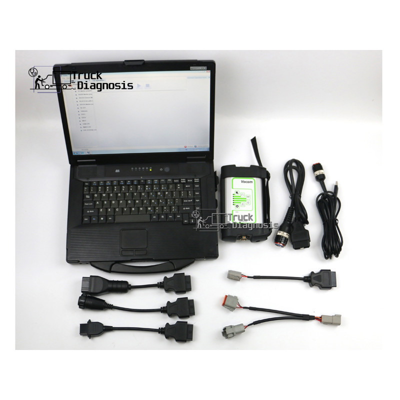 . For Volvo Penta Marine Engine Diagnostic For Volvo Penta Diagnostic Tool Vocom 88890300+Thoughbook