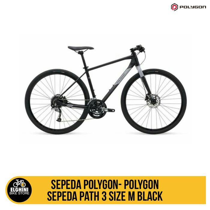Sepeda Polygon- Polygon Sepeda Path 3 Size M Black