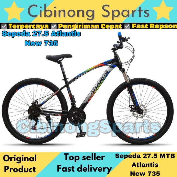 Sepeda MTB 27.5 Atlantis 730 21Speeds Cakram New