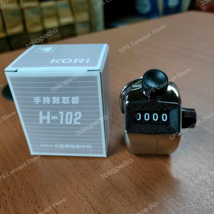Termurah Original Kori Seiki Hand Tally Counter Type H-102 Japan