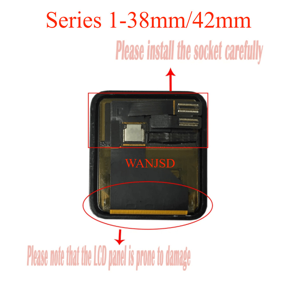 LCD For Apple Watch Series 3 GPS LTE LCD S2 LCD S1 LCD Display Touch Screen Digitizer Series S3 S2