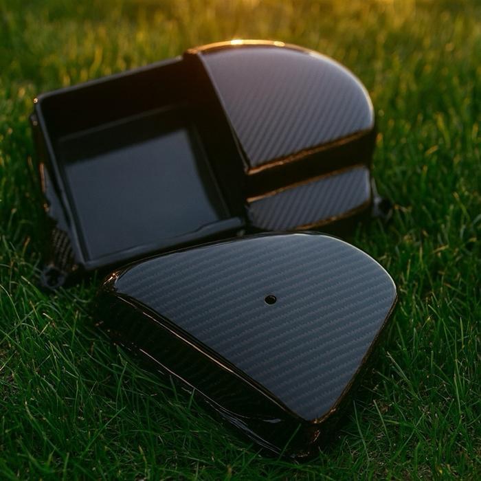 Box aki dan filter rx king carbon twill carbon kevlar