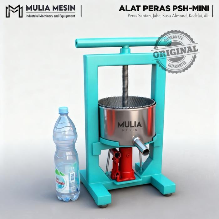 mesin peras kelapa manual mini alat peras sari minuman - Kardus