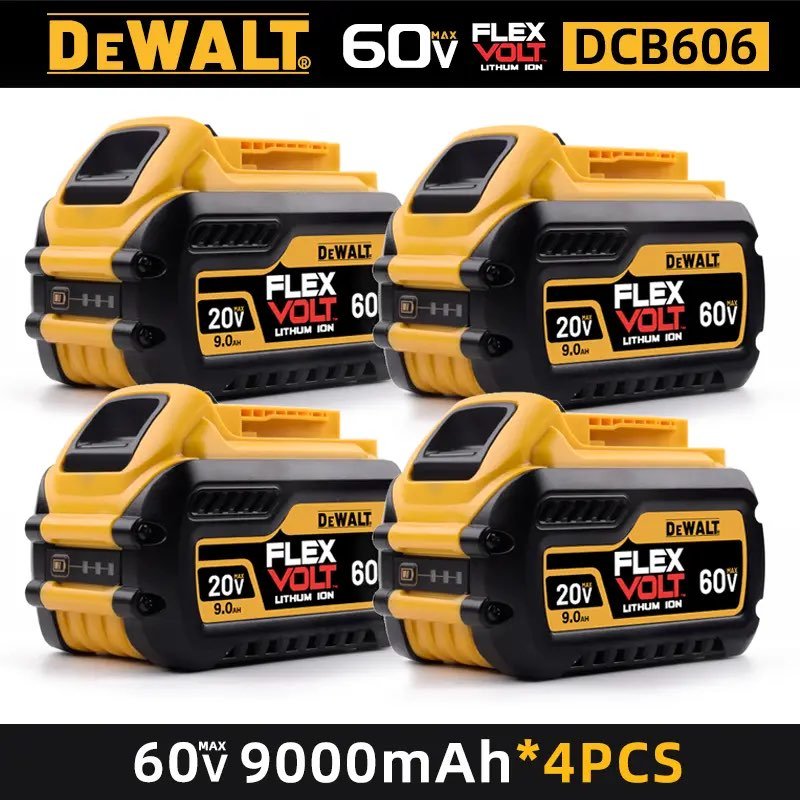 Original DEWALT battery 20V/60V DCB205 DCB200 DCB206 DCB209 power tool replacement battery dewalt