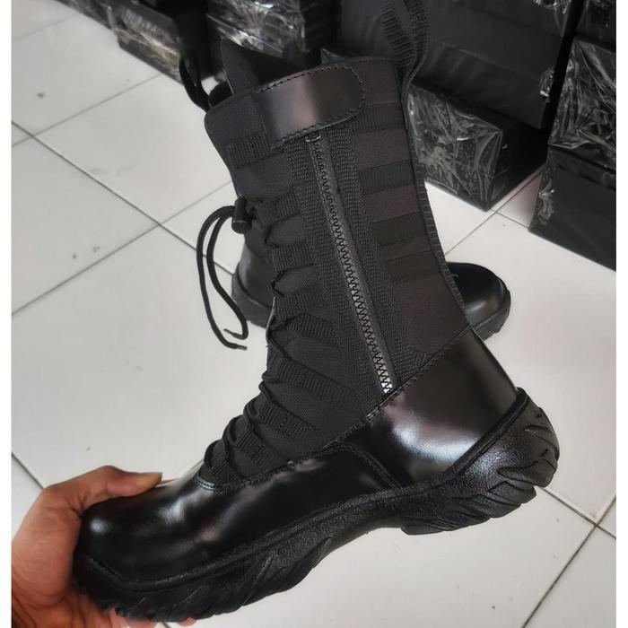 RUBTRACK - SEPATU PDL RUBTRACK NINJA JAGUAR SEPATU SAFETY UJUNG BESI PRIA KULIT ASLI