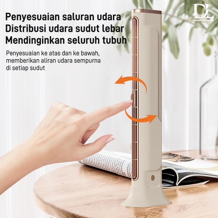 Hepa Center - Dl Kipas Meja Ac Kipas Tanpa Bilah Modern Air Cooler Fan Ac Mini Kipas Meja