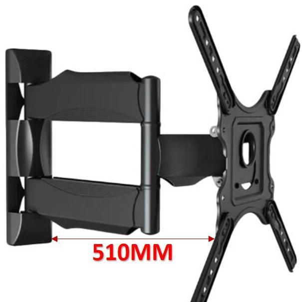 bracket tv lengan swifel 32 - 55 inci bisa semua merk tv led lcd