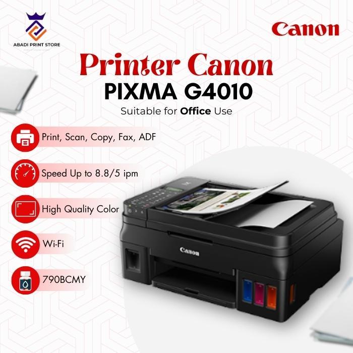 CANON PRINTER PIXMA G4010 / G 4010 / G-4010