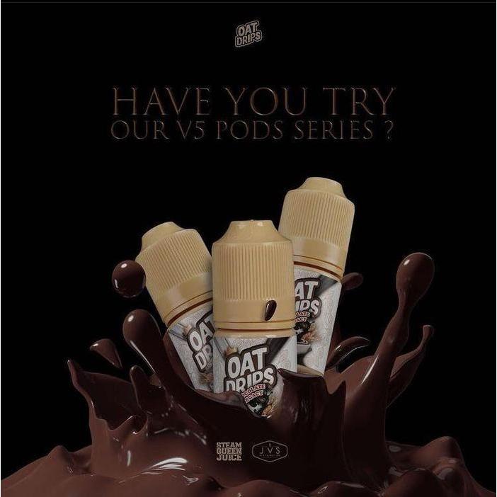 BV OAT DRIPS V5 CHOCOLATE LEGACY PODS SERIES 30ML 15MG BY JVS INDO