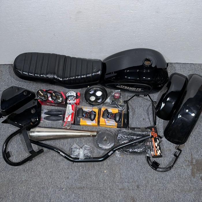 PAKET SCRAMBLER JAPSTYLE MEGAPRO TIGER GL THUNDER SCORPIO BYSON