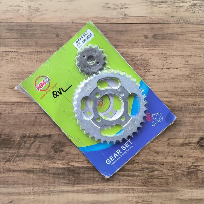 ` GEAR PRESS GIR SET DEPAN BELAKANG GRAND ASTREA PRIMA 14T/36T