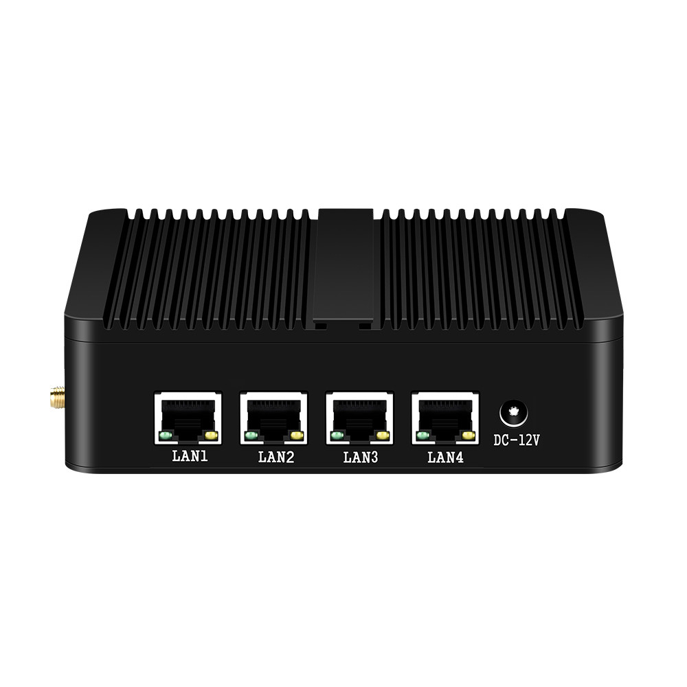 . Fanless Mini Pc 4 Gigabit Windows 7/8/10 Intel Celeron J4125 J1900 -