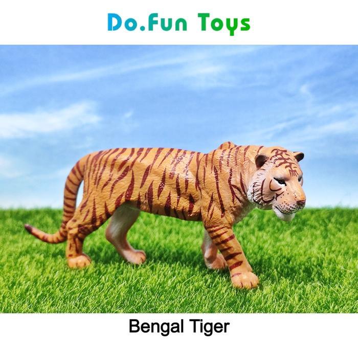 Bengal Tiger Animal Figure / Miniatur Mainan Binatang Harimau Benggala