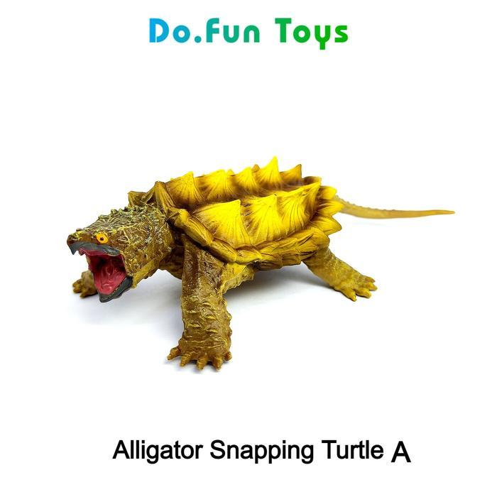 Alligator Snapping Turtle Animal Figure / Miniatur Kura-Kura Aligator