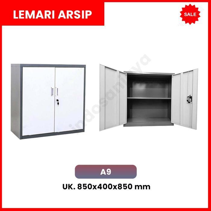 ` Lemari Arsip Besi Kantor Lemari Arsip Kabinet Pendek A9