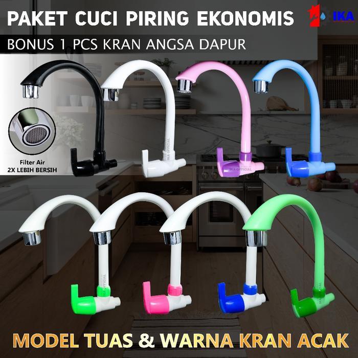 BAK CUCI PIRING PAKET KOMPLIT TERMURAH / SINK CUCI PIRING / BAK CUCI PIRING 1 LUBANG / BAK CUCI