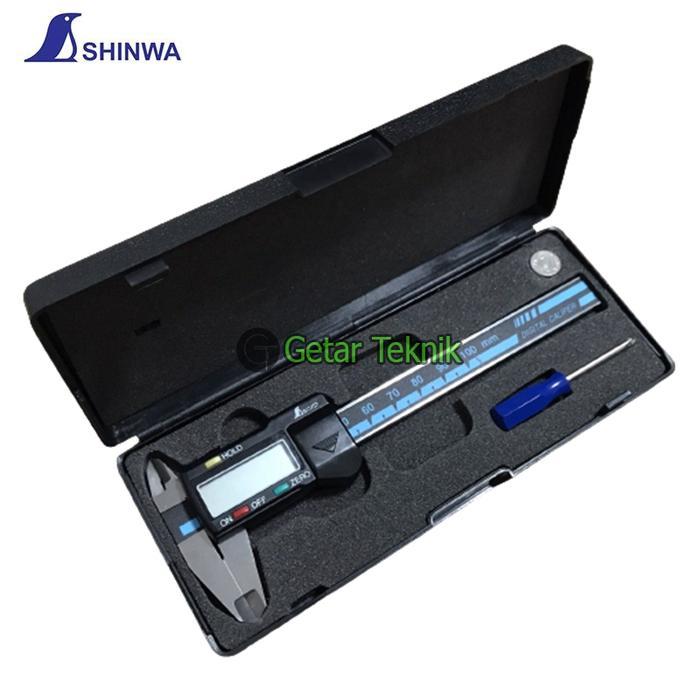 SIGMAT CALIPER DIGITAL MINI SHINWA 19974 100MM