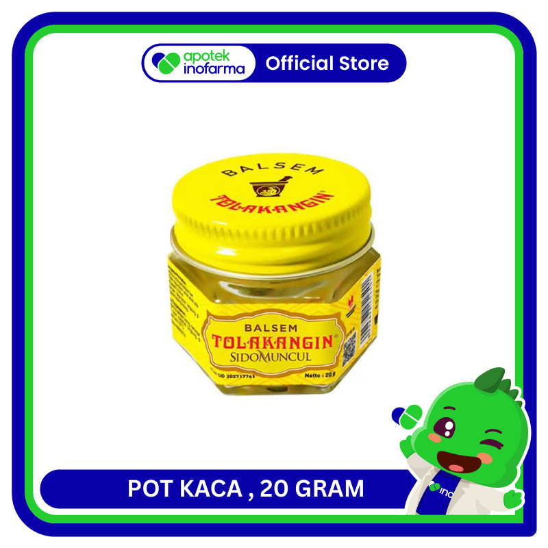 BALSEM TOLAK ANGIN Sido Muncul 1 POT KACA 20G