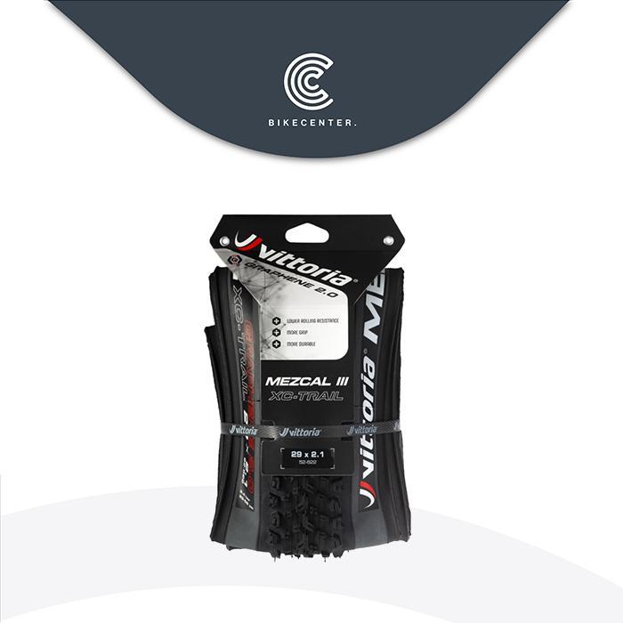 Ban Sepeda Mtb Vittoria Mezcal III G2.0 TNT XC MTB Tyre - Anth/Black
