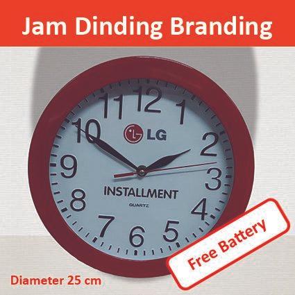 Jam dinding unik branding merk LG