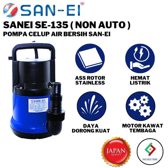 San Ei Pompa Celup Air Kotor San Ei Pompa Celup 135 Non Auto Pompa Penguras 135 Non Auto