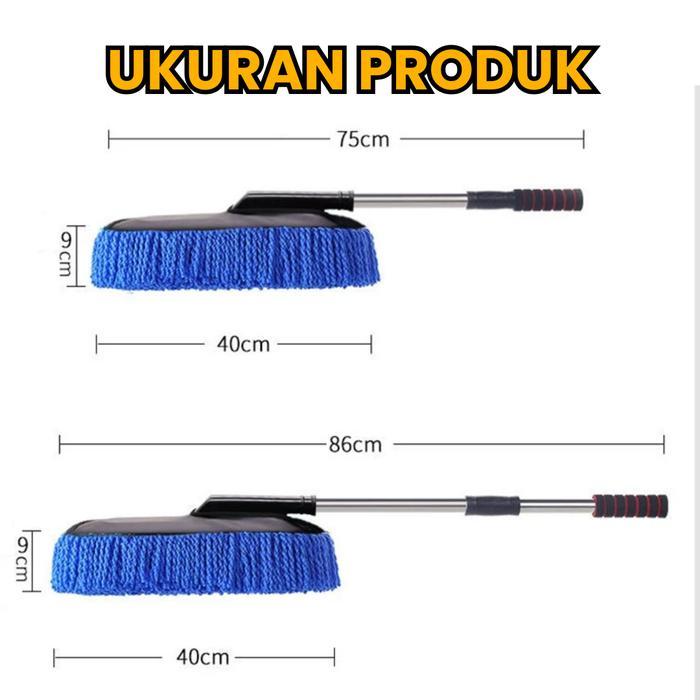 Kemoceng Mobil Microfiber Super Tebal