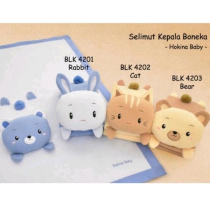 Terlaris Hokina Baby Selimut Kepala Boneka Selimut Bayi Best Quality