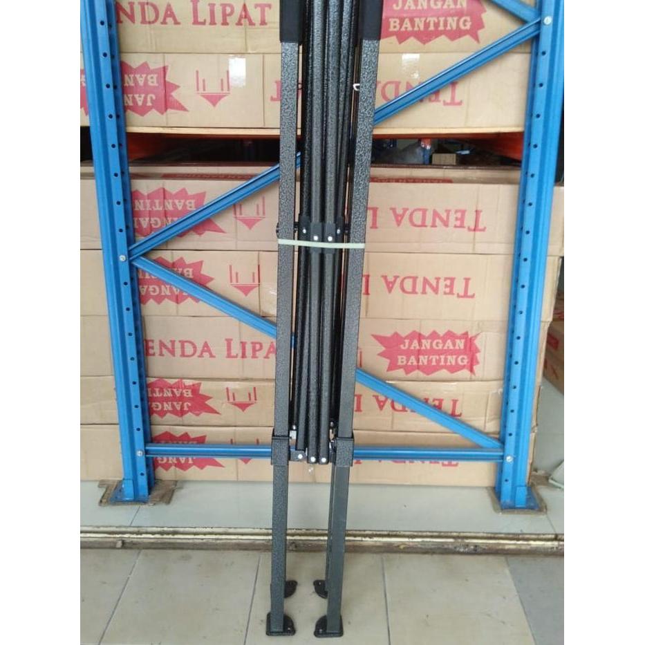 Kerangka Tenda Lipat 2X2 (Tidak Termasuk Atap Tenda)