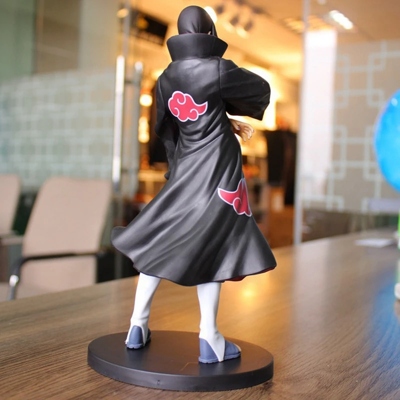 Hot Anime Naruto Shippuuden Uchiha Itachi Akatsuki Organization GK Dress Up Model Toy Gift