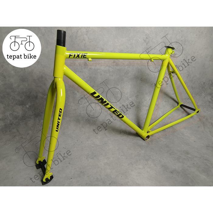 Frame Fork Fixie United Steel 700 X 490