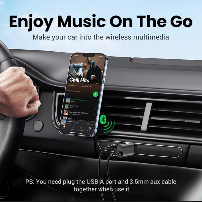Ugreen Bluetooth 5.1 Transmitter Receiver- Ugreen Bluetooth 5.1 RX TX