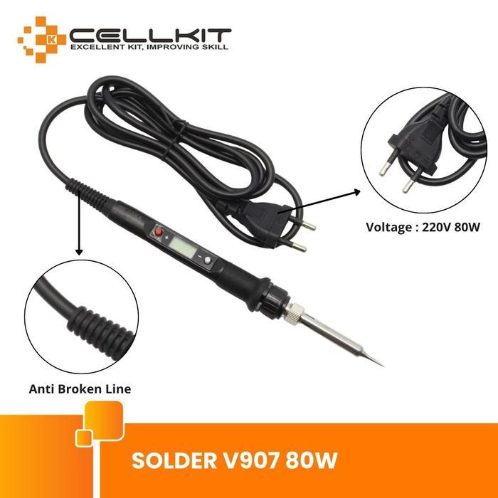 Cellkit Solder Digital Adjustable Temperature - Solder Digital V907 80W