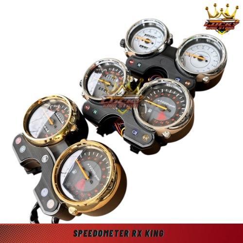 Speedometer Rx King Peredam Spesialedition Dan 2004 Layar Hitam
