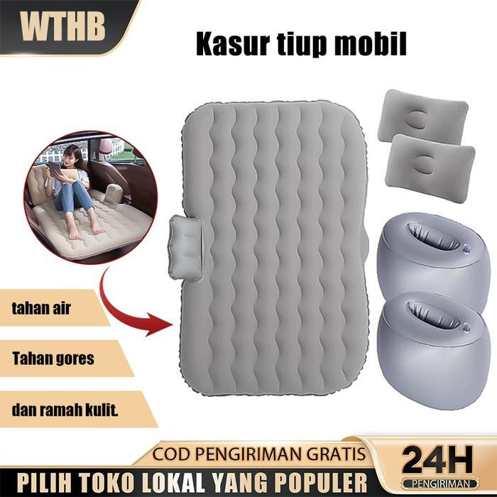Eiger - WTHB CAMPORI Kasur tiup mobil/bantal tidur tiup mobil serbaguna untuk dalam dan luar ruangan