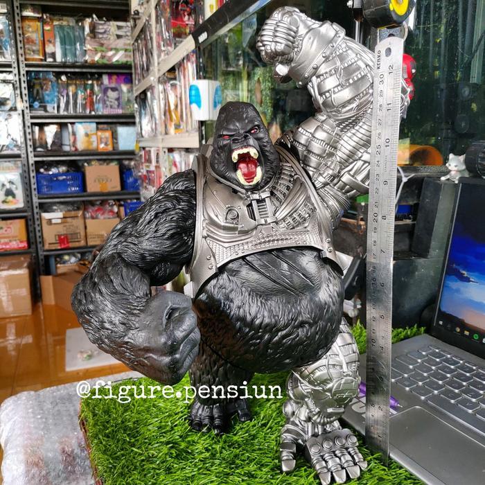 Terlaris Kingkong Cyborg Mcfarlane Spawn Cygor King Kong Mecha Gorilla Figure Best Quality