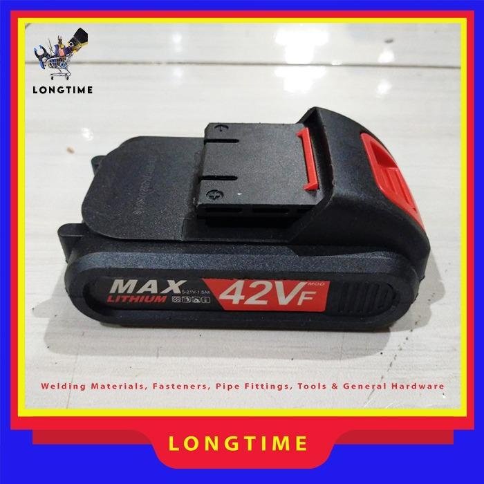 Battery Nanwei 42V Mesin Bor 42 Volt Cordless Drill Driver Batrai 42V