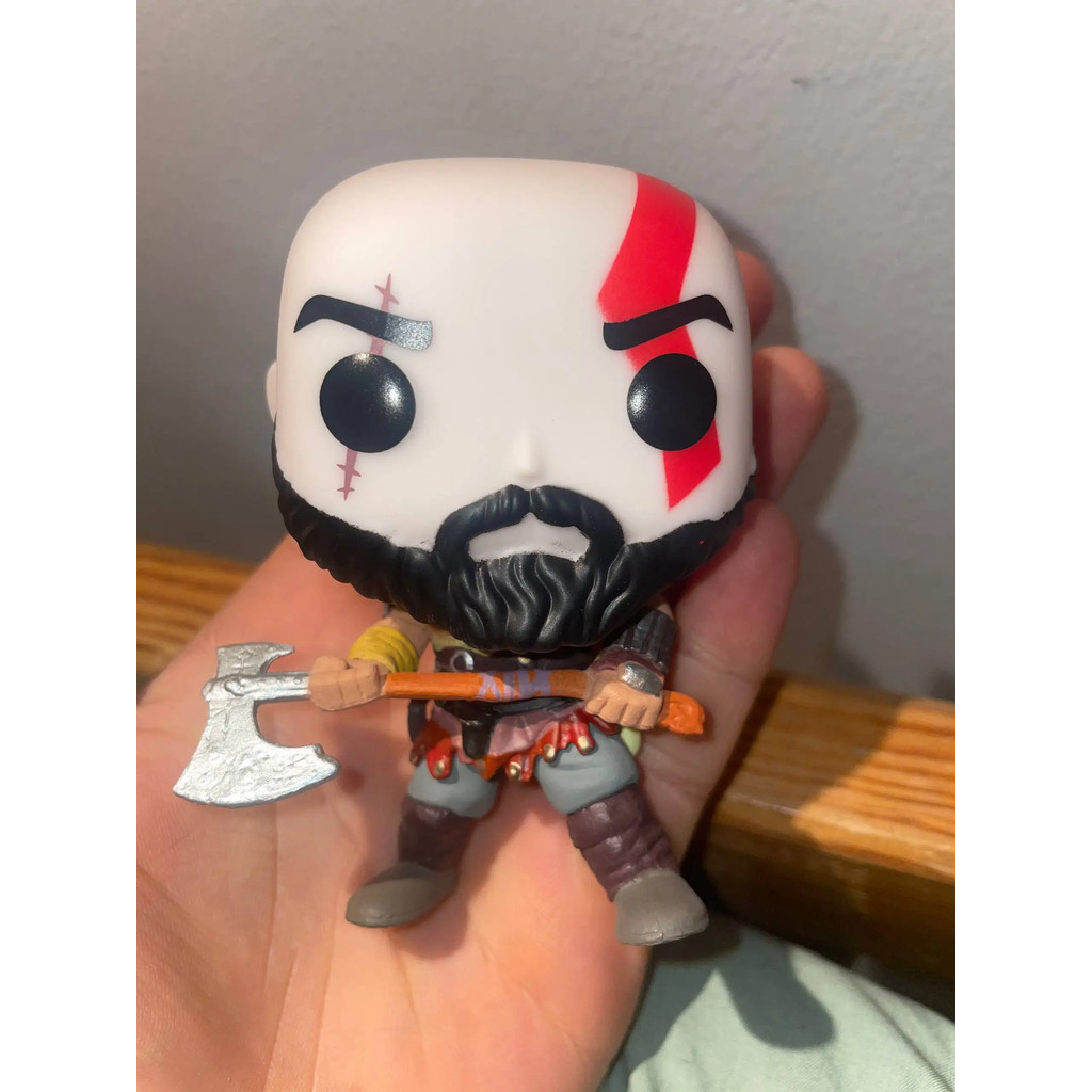 FUNKO POP God of War Kratos 269# Toy Pvc Action Figures Official Licensed Product Vinyl Model Toys