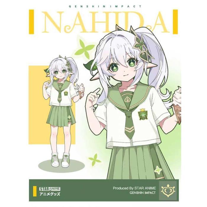 [PERIWINGKEL] KOSTUM NAHIDA VERSI SEIFUKU