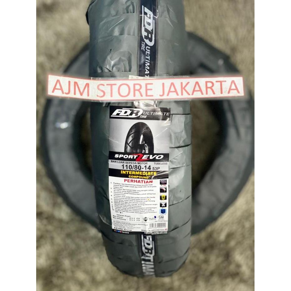 FDR Sport Zevo 110/80-14 Tubeless...