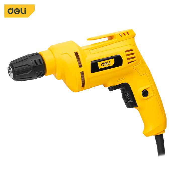 Deli Tools Bor Elektrik Low Watt / Low Watt Electric Drill 370W 10Mm Edl-Dz10-3E Terlaris