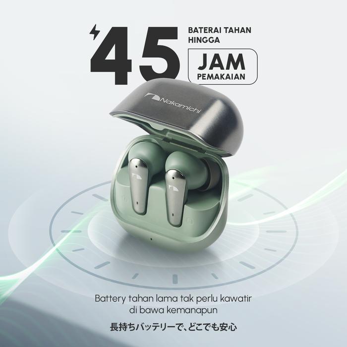 Nakamichi Tw130Nc Anc True Wireless Earphone Bluetooth Earphone Best Quality