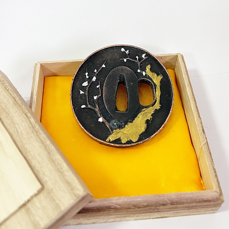Beautiful Alloy Tsuba Samurai Sword Guard Fittings For Katana/Wakizashi/Tanto Accessories Customzied