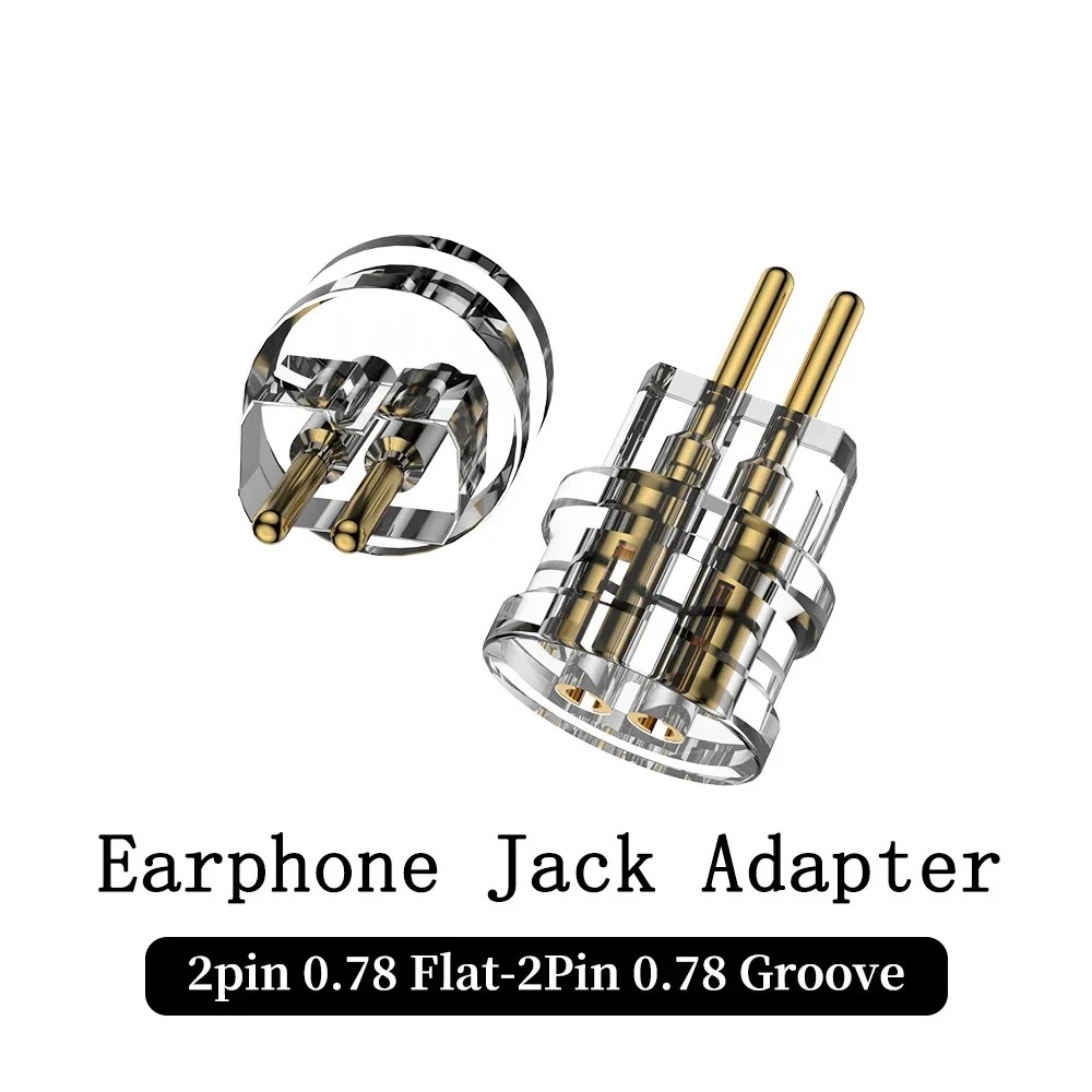 Pair Earphone Jack Adpter MMCX 2Pin 0.78 flat to 2Pin 0.78 Groove Protector MMCX TO N5005 IE300