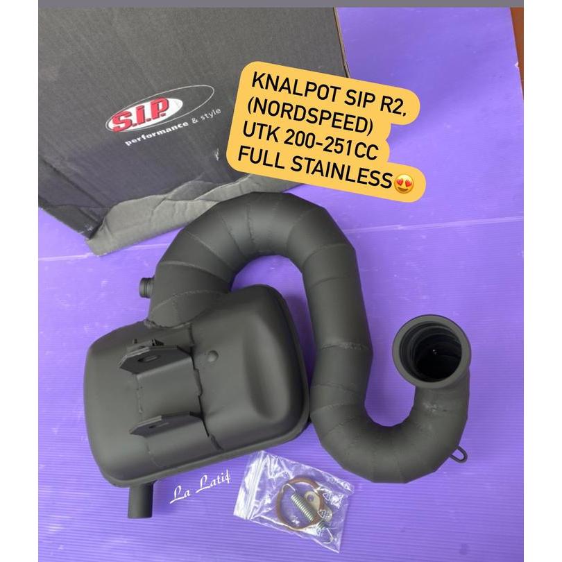 Knalpot racing bigbox sip - viper nordspeed 200cc