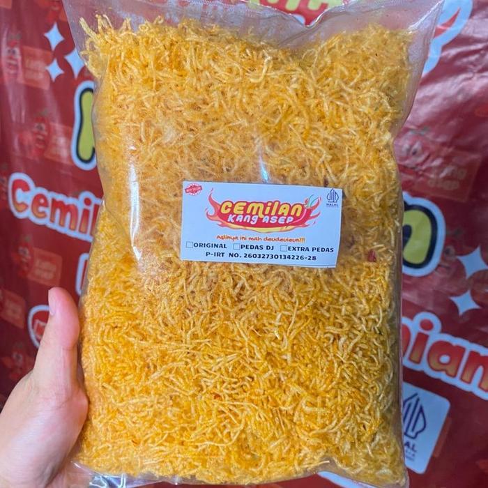 TERLENGKAP Cikasepofficial - BIHUN GORENG CRISPY Pedas Original Ngeunah Camilan Snack Food dengan
