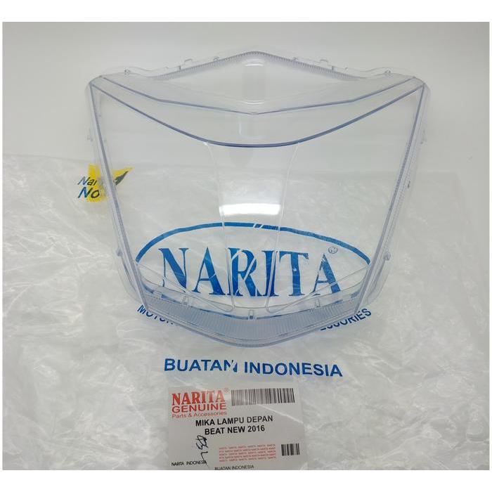 ` Mika Kaca Lampu Depan Beat Fi 2016 - 2018 Good Quality Narita