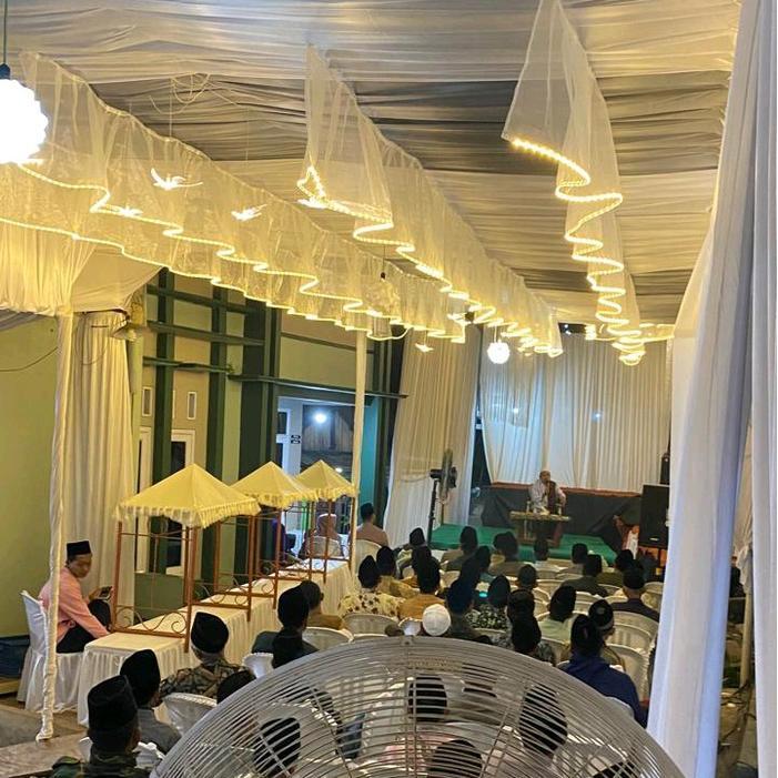 Younger_Shop Lampu Sekriting Untuk Dekorasi Plafon Tenda Pernikahan Bahan Dari Kain Kaca Full Led
