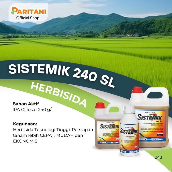HERBISIDA SISTEMIK 240 SL 1 LITER