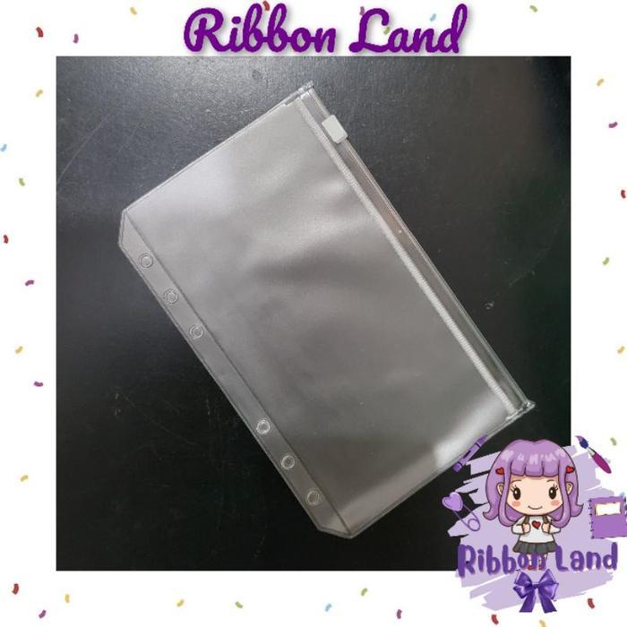 A6 ZIPPER ZIPLOCK PVC PREMIUM 6 RING